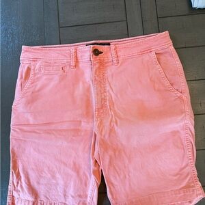 American Eagle Outfitters Coral Flat Front Shorts